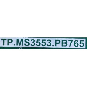 MAIN FUENTE PARA TV LG / NUMERO DE PARTE H17020367 / TP.MS3553.PB765 / 3200296825 / 320021030409005 / 20170224 / DISPLAY HV430FHB-N40 / MODELO 43LJ500M-UBCUSFLH	